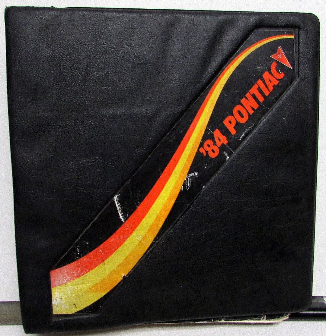 1984 Pontiac Dealers Album Paint Chips Upholstery Trans Am Etsy