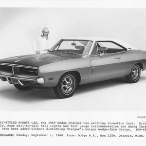 1969 Dodge Charger Press Photo 0044