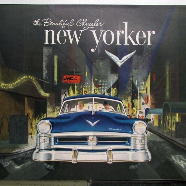 1952 Chrysler New Yorker Specifications Features Sales Brochure