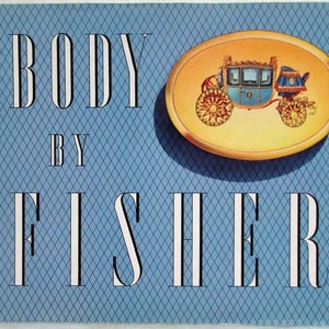 1956 Fischer Körper General Motors Händler Broschüre Geschichte Craftsmans Gilde Modelle