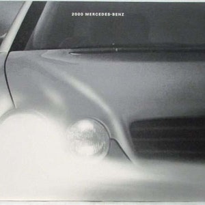 2000 Mercedes-Benz CL500 Prestige Verkaufsbroschüre