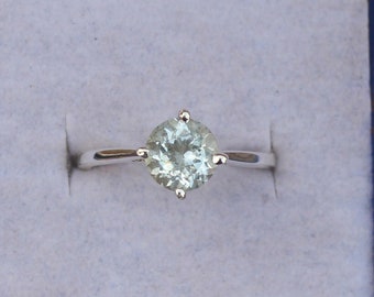 Aquamarine Ring, 925 Silver Ring, Ring for Women, Aquamarine Jewelry, Beautiful Ring, Handmade Ring, Quartz Ring, Gemstone Ring, Gift Ring