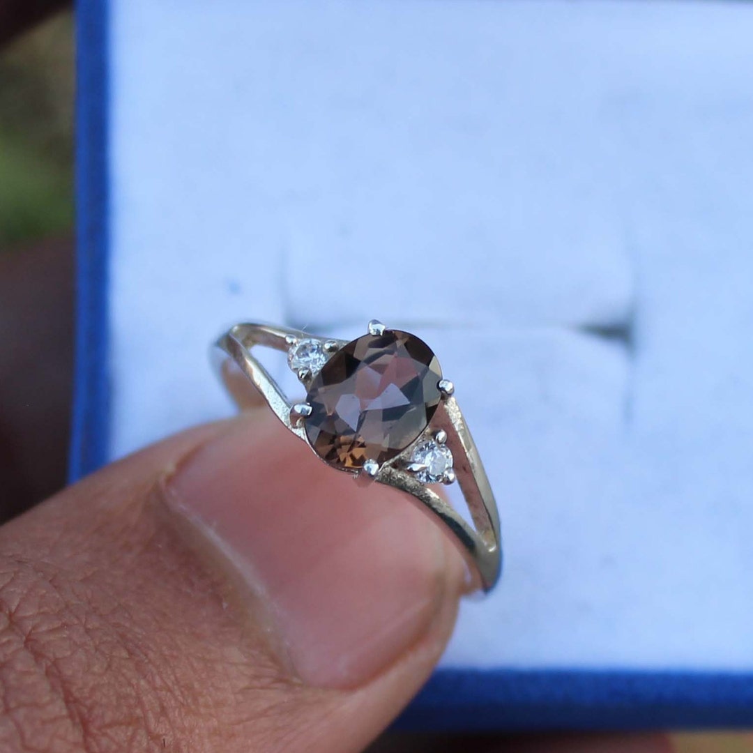 Bague Homme Argent Sterling 925 – Style Bande, Perles, Vintage, Taille 9.25 (États-Unis)