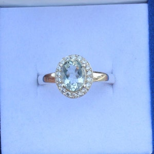 Aquamarine Ring, Gemstone Ring, Oval Aquamarine Jewelry, 925 Sterling Silver Ring, Handmade Ring, Pretty Ring Designer Ring Gift her