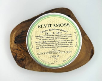 Tallow Face Cream  - Grass Fed, Whipped, Non-Toxic, Naturally Derived & Nutrient Dense Moisturiser