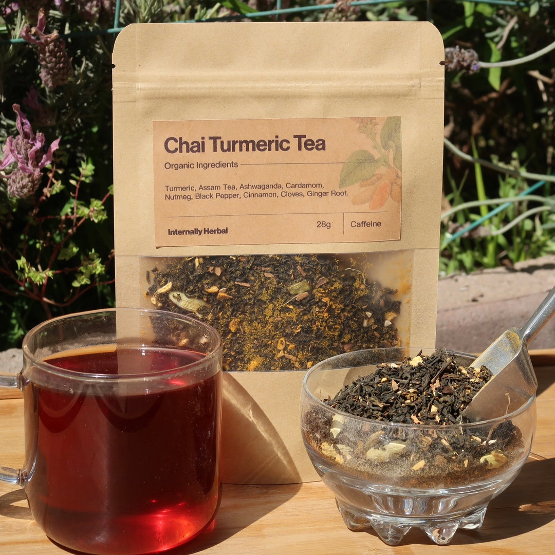 Chai Turmeric Tea Blend Chai Turmeric Tea Chai Tea Bend Etsy