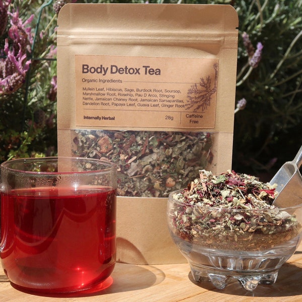 Detox Tea | Cleansing Tea | Lung, Liver, Kidney Detox | Mucus Cleanse