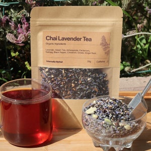 Chai Lavender Tea Blend | Warm Chai Spice with Subtle Floral Notes