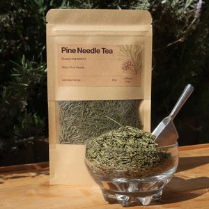 Organic Pine Needle Tea | Pine Needle Tea | Culinary Grade | Herbal Teas | Natural Herbs | Organic Dried