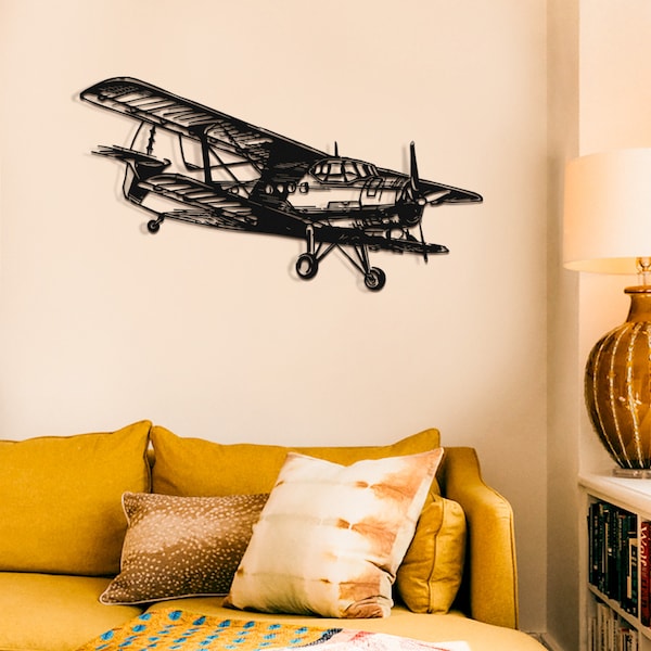 Airplane Wall Decor Etsy