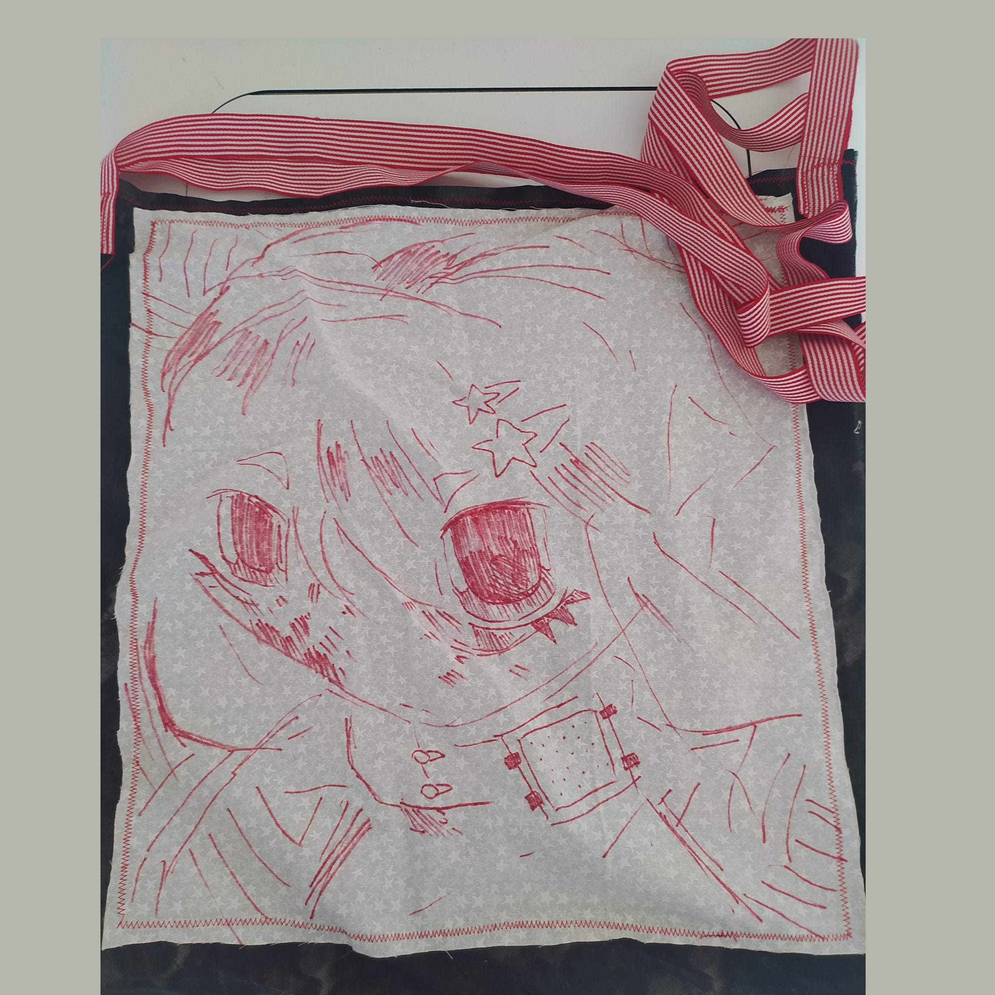 Y2k Emo Anime Themed Handmade Tote Bags - Etsy