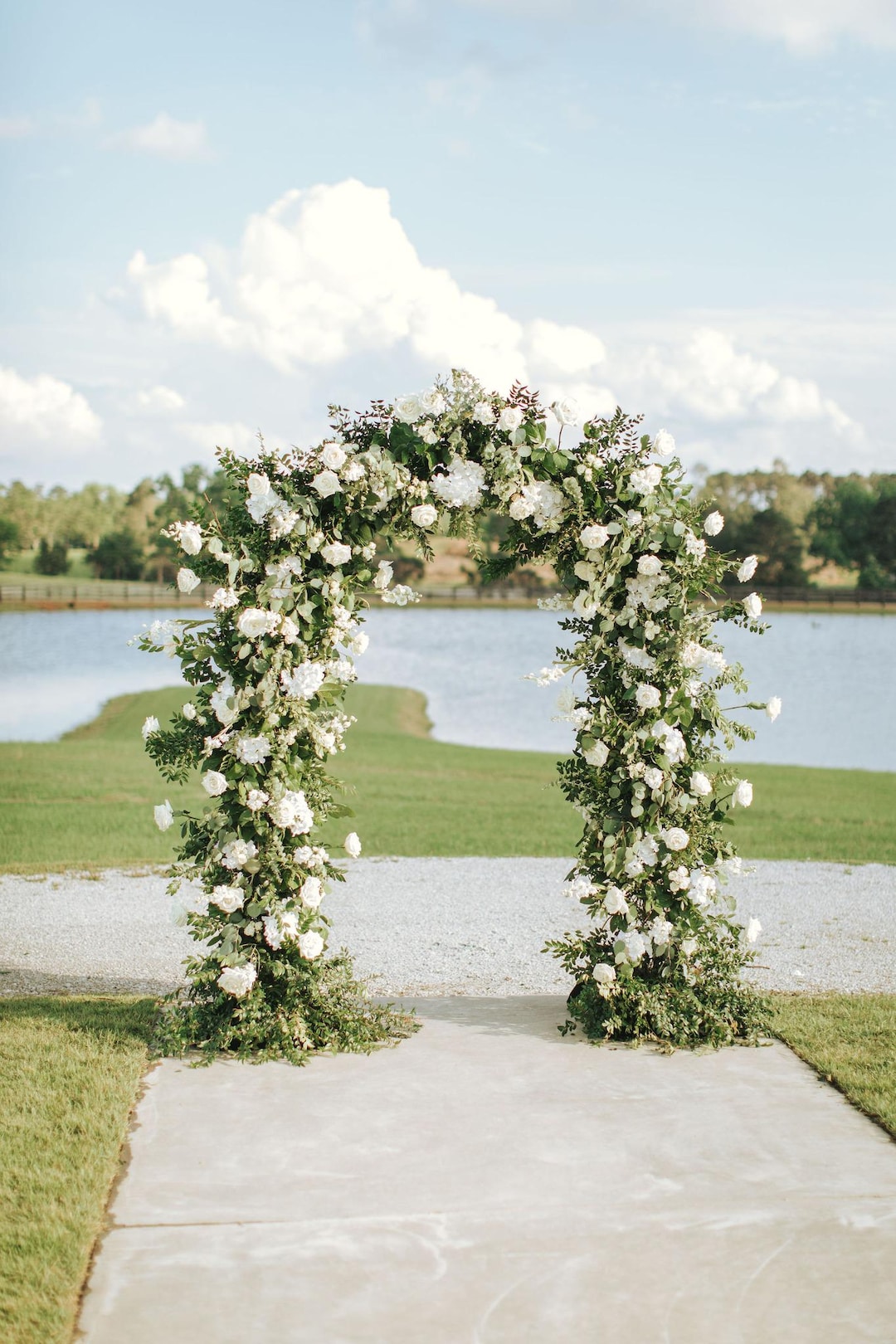 7.5-8ft Heavy Duty Wedding Arch, Steel Arbor - Etsy