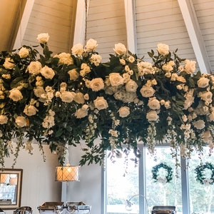 Floral Wedding Chandelier #2, Heavy Duty, Floral Hoop, Floral Ring