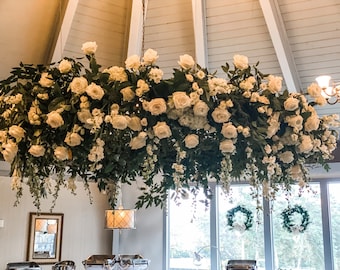 Floral Wedding Chandelier #2, Heavy Duty, Floral Hoop, Floral Ring