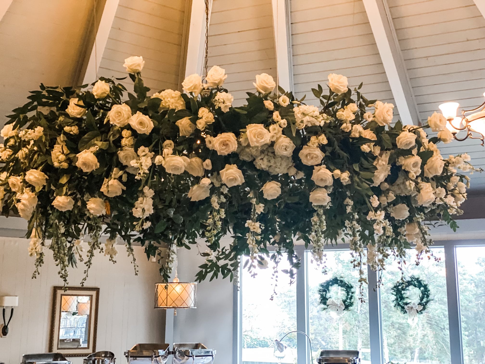 Floral Chandelier Hoop