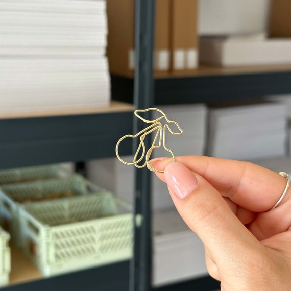 100 Pcs Star Shaped Paper Clips - Silver Metal Wire Document Clips For Office & School