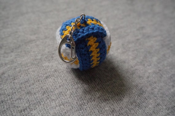 Porte-clés Volley-ball CUICHANG – Lot De 3 – En Cuir – Décoration Sportive – Taille 3,8 Cm