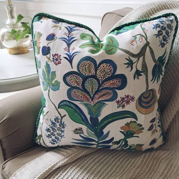 Jewel Tone Pillow Etsy