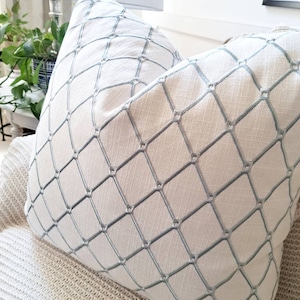 Seasalt diamond pattern pillow cover