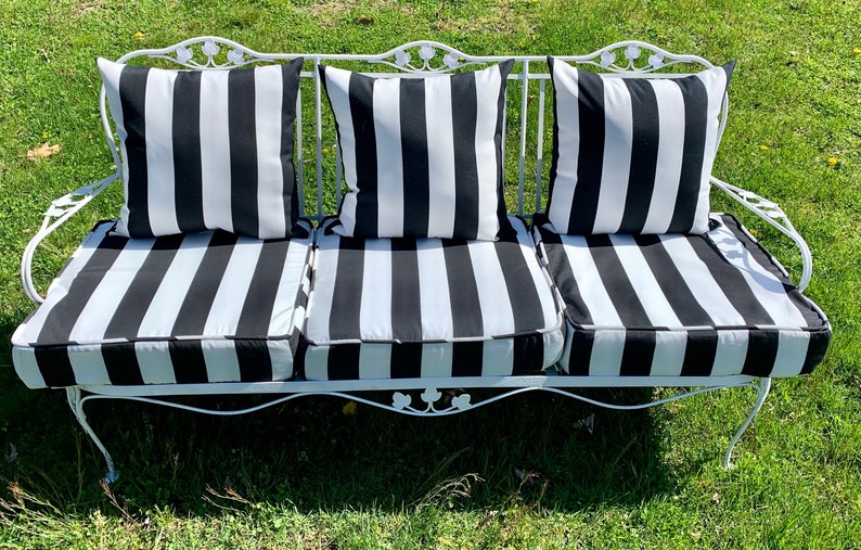 Woodard Salterini Style Vintage Wrought Iron Patio Furniture Etsy