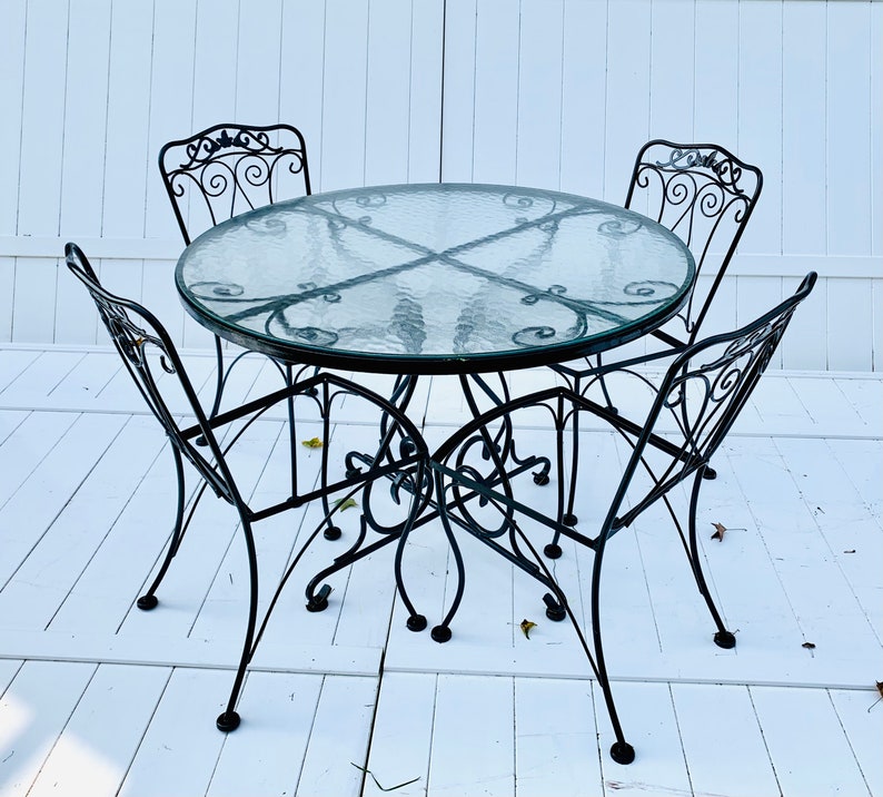 Woodard Salterini Style Vintage Wrought Iron Patio Furniture Denmark - Lyon Shaw Wrought Iron Patio Furniture Design Woodard Salterini Style Vintage Wrought Iron Patio Furniture Denmark - Lyon Shaw Wrought Iron Patio Furniture Design