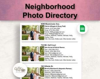 Fotolijst van de buurt