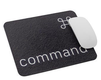 Tappetino per mouse con tasto di comando Apple / Regalo per utenti Mac / Regalo per appassionati di tecnologia