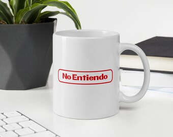 No Entiendo Nintendo - Funny Gamer Gift - Tazza da caffè in ceramica