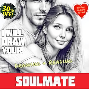 Qui est mon âme soeur ? Dessin de l'âme soeur, Art de l'âme soeur, Photo de l'âme soeur, Lecture psychique le même jour, Compagnon spirituel, Contact spirituel