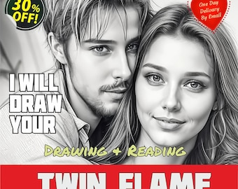 Twin Flame Drawing, Twin Flame, Twin Flames, Twin Flame Art, Twin Flame Sketch, Future Reading