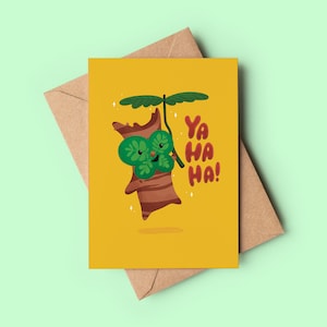 Süße einzigartige Waldfreundkarte | Gaming Geschenk, Gamer Karten, Cute Gamer Karte, Videospiel Fan Karte, Feier Karte
