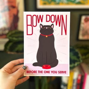 Impression d'art chat noir | Art mural, cadeaux chat, cadeau thème chat, éventail de chats, cadeaux pour tous, cadeau ongles de 20 cm, NIN, art chat mignon, cadeau chat amusant