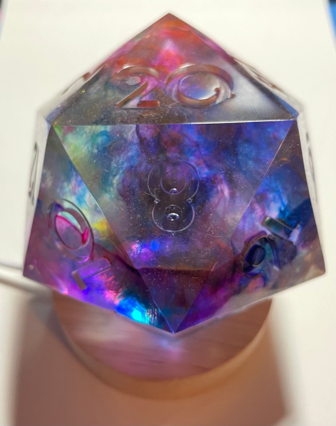 D20 LED USB Lamp Galaxy Etsy UK