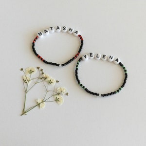 Natasha and Yelena Bracelets