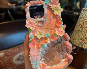 Sakura Peach Sea Decoden Handyhülle für alle Marken