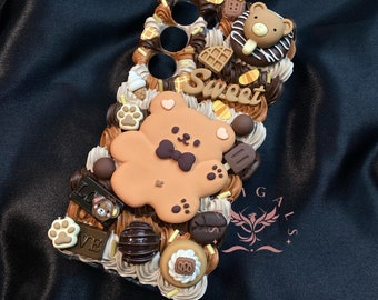 Telefoonhoesje schattig zoet berenkoekje Decoden