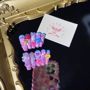 Kawaii Dessert Press On Nails