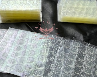 SASIGALS Adhesive Press On Nails Glue Pads