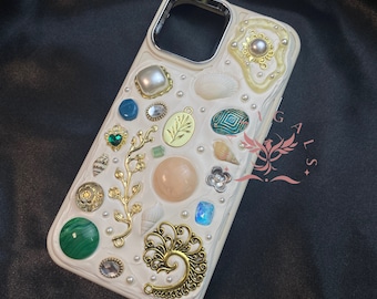 European Style Mosaic Trinket Decor Decoden Phone Case