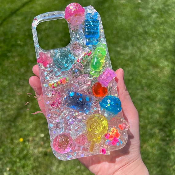 Cute Candy Decoden Phone Case for All Brand - Etsy Cute Candy Decoden Phone Case for All Brand - Etsy