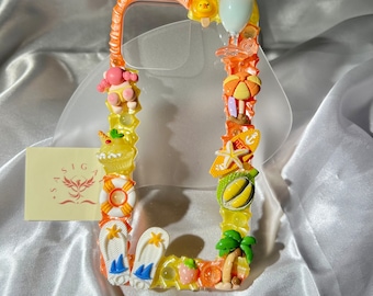 Einfache tropische Strand-Art Decoden Handy-Hülle für alle Marken