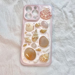 Shell and Stone Mosaic Phone Case