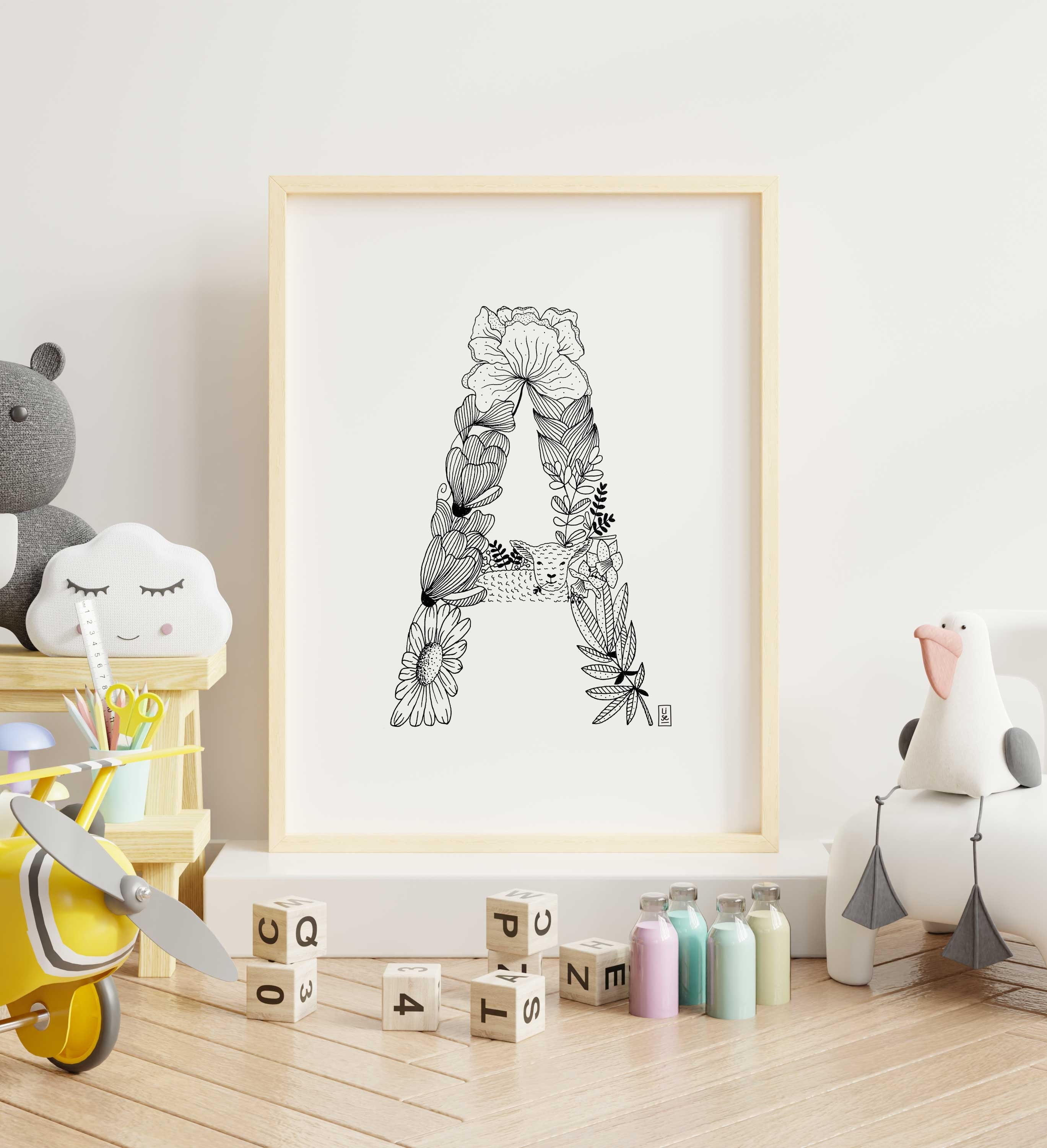 Affiche - A Comme Agneau