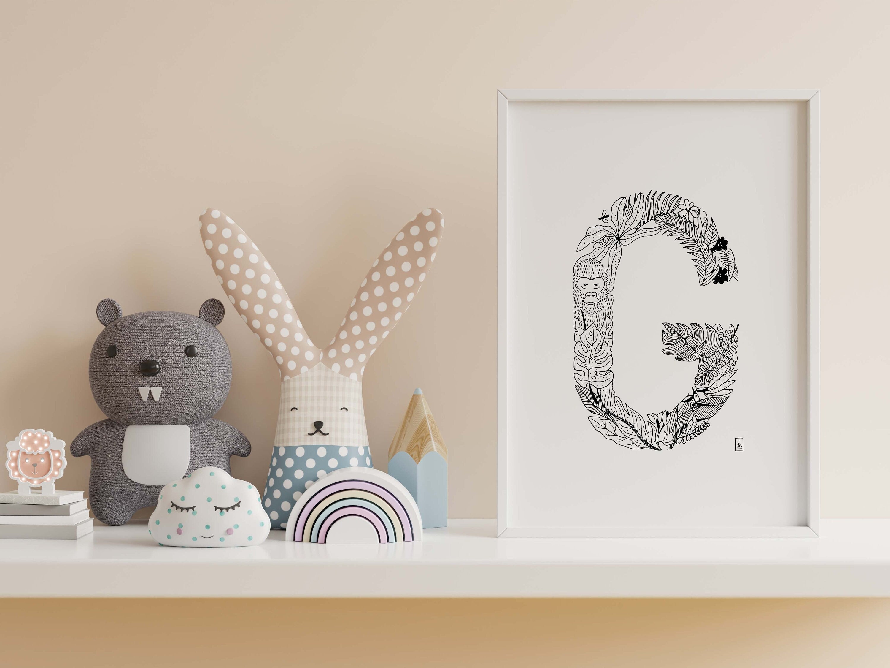 Affiche - G Comme Gorille