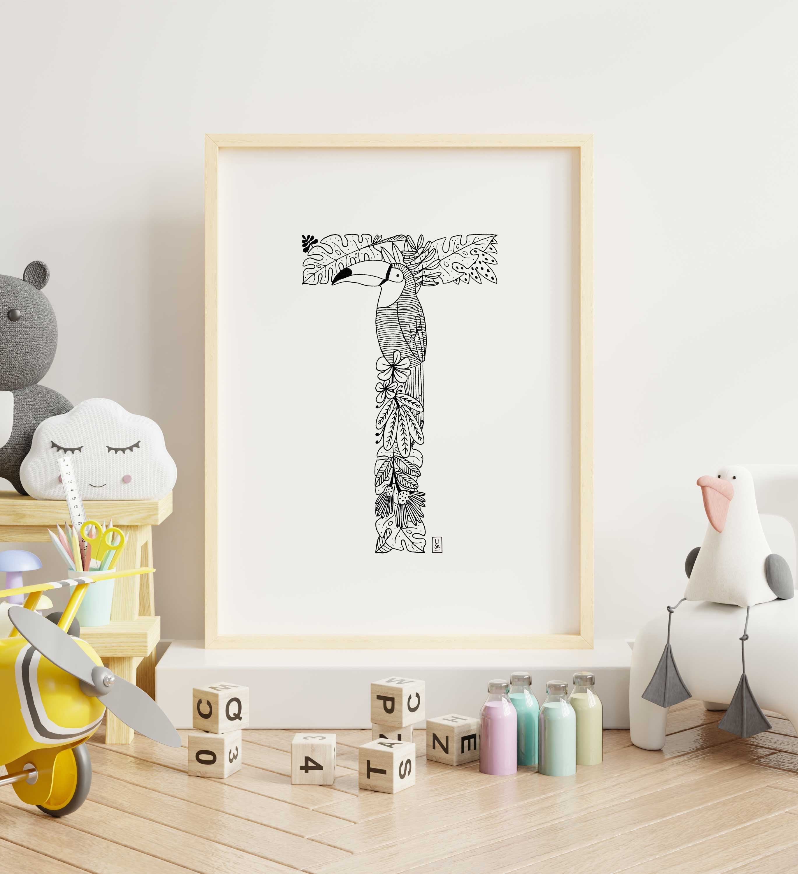 Affiche - T Comme Toucan