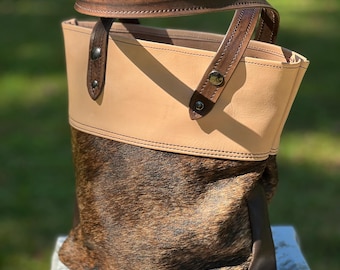 Hair on Brindle Tote