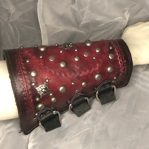 Forearm guard fantasy LARP renaissance fair SCA cosplay bracer