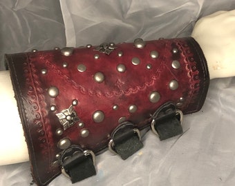 Forearm guard fantasy LARP renaissance fair SCA cosplay bracer