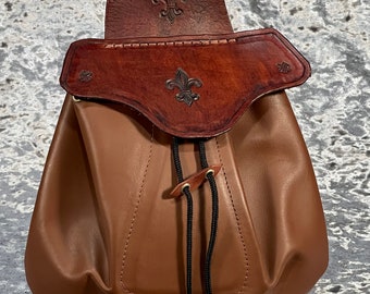 Belt pouch brown flue delis