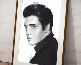 エルヴィス・プレスリーの肖像画 / エルヴィス・プレスリーの肖像画